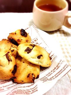 チョコチップスコーン-レシピのメイン写真