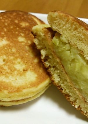 HMで☆さつま芋餡のミニどら焼き-レシピのメイン写真