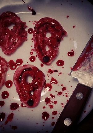 ハロウィン★超リアル!話題!耳クッキー-レシピのメイン写真