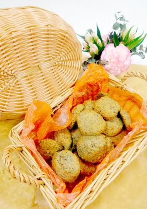 鉄分とカルシウムたっぷり！ひじきクッキー-レシピのメイン写真