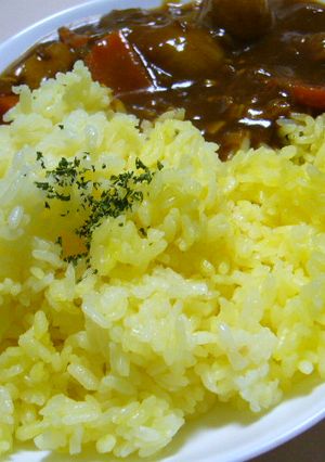 カレーのごはん♪ターメリックバターライス-レシピのメイン写真