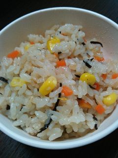 離乳食後期~☆栄養満点☆炊き込みご飯-レシピのメイン写真