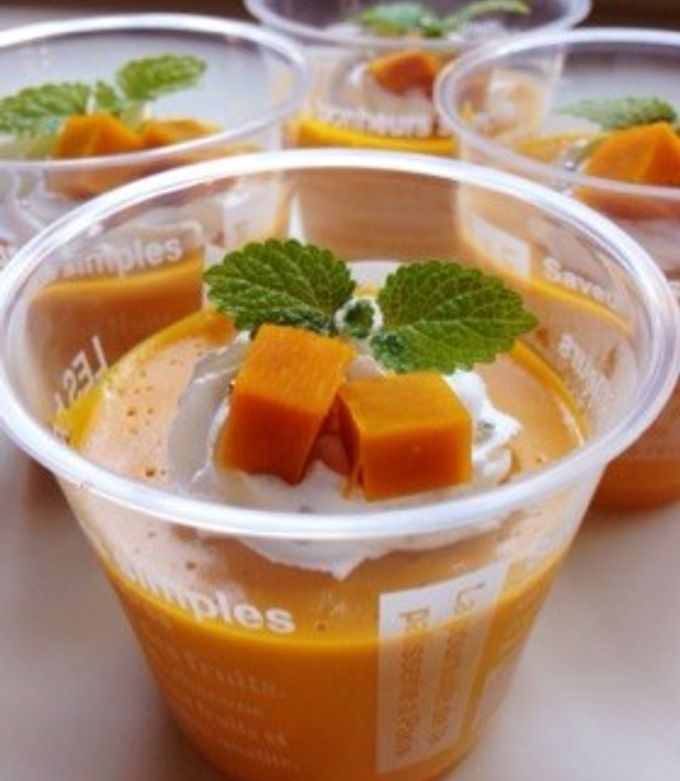 ミキサーで簡単 濃厚 かぼちゃプリン by ASHママ 【クックパッド