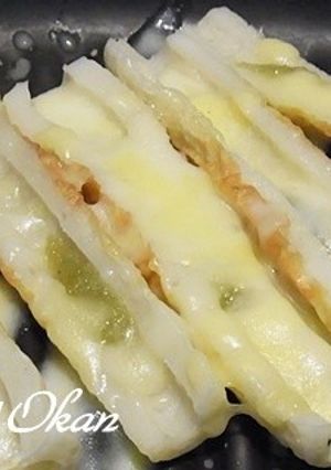 簡単おつまみ♪チクワのチーズわさび-レシピのメイン写真