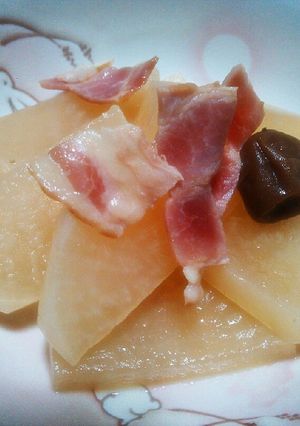 大根とベーコンの簡単煮☆-レシピのメイン写真
