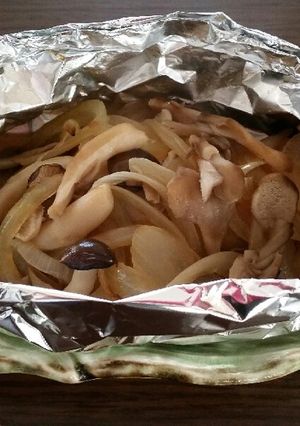 鮭ときのこホイル焼き〜幼児食兼〜-レシピのメイン写真