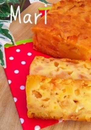 ラム酒香るフレッシュ林檎のパウンドケーキ-レシピのメイン写真