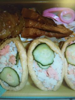 お弁当にも便利☆簡単鮭いなり-レシピのメイン写真