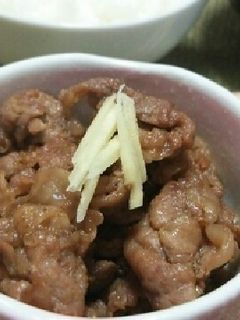 ☆豚こまの甘辛煮☆-レシピのメイン写真