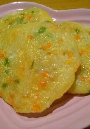 離乳食後期☆豆腐と野菜のおやき-レシピのメイン写真