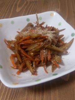 きんぴらごぼう-レシピのメイン写真