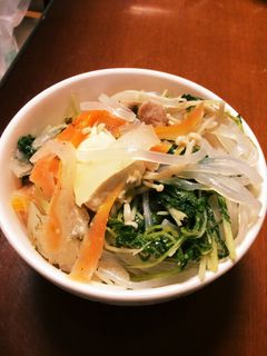 ★豚肉と水菜のあっさり中華風鍋★-レシピのメイン写真