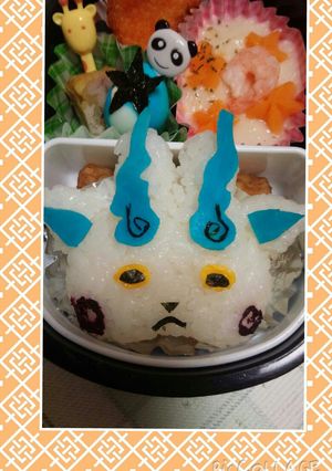 キャラ弁☆妖怪ウォッチ☆コマさん-レシピのメイン写真