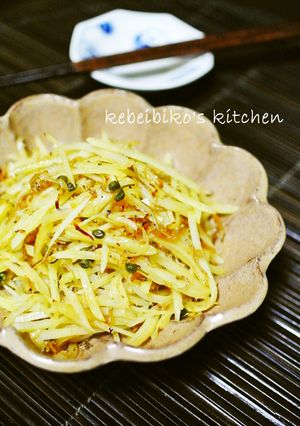 サッと1品＊じゃが芋のちりめん山椒炒め-レシピのメイン写真