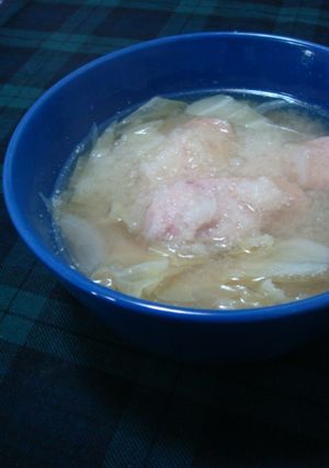 ウインナーとキャベツのみぞれスープ-レシピのメイン写真