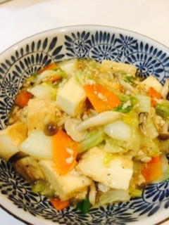 厚揚げと白菜の中華炒め-レシピのメイン写真