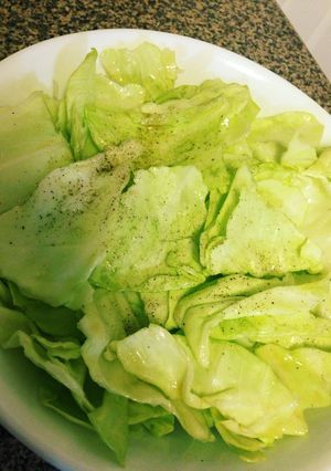 簡単5分！シャキシャキ塩キャベツ-レシピのメイン写真