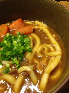 残ったカレーでうどん-レシピのメイン写真
