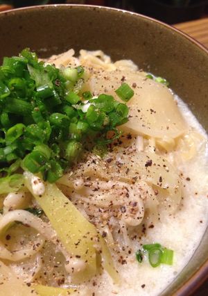残った豆乳鍋でラーメン-レシピのメイン写真