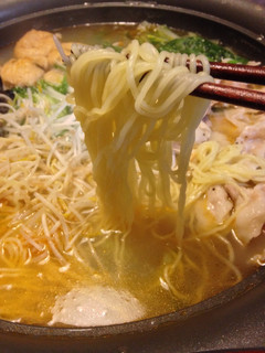 コク旨!Wスープの鶏塩ラーメン鍋-レシピのメイン写真