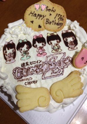 モノノフさん大喜び♡ももクロケーキ♪-レシピのメイン写真