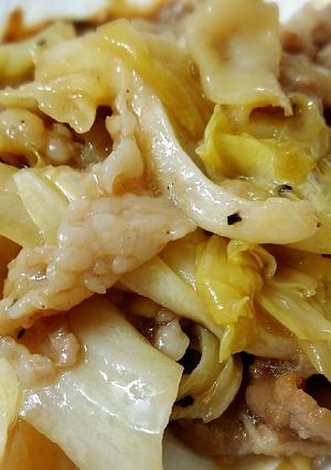 豚肉とキャベツのあっさりぽん酢-レシピのメイン写真