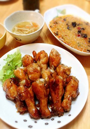 手羽元のさっぱり煮-レシピのメイン写真