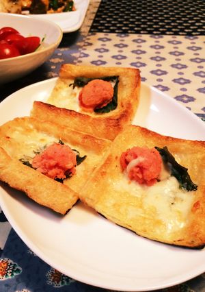 油揚げなんちゃってピザ-レシピのメイン写真