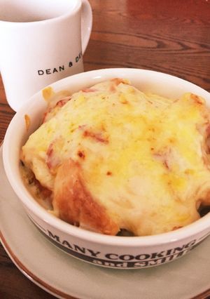 チーズ大好き♡濃厚パングラタン-レシピのメイン写真