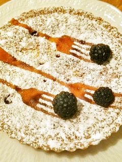 ブラックベリーのビーガンタルト by ドイツでヨガライフ