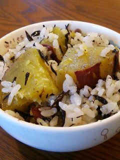シンプルさつまいもご飯-レシピのメイン写真