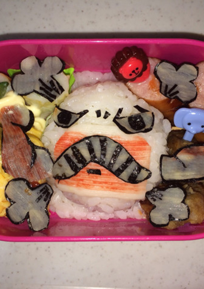 妖怪ウォッチ ちからモチ キャラ弁 簡単-レシピのメイン写真