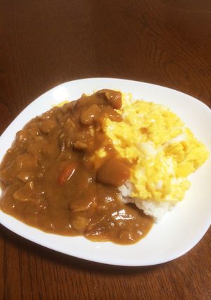 オムカレーちゃん-レシピのメイン写真