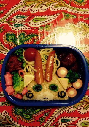 コマじろうキャラ弁-レシピのメイン写真