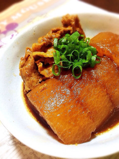 味染み大根と豚肉の味噌煮★-レシピのメイン写真