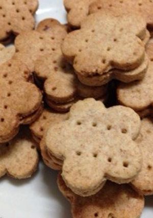 全粒粉だけ！チョコサンドクッキー-レシピのメイン写真