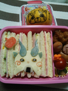 妖怪ウォッチ~コマさん弁当☆-レシピのメイン写真