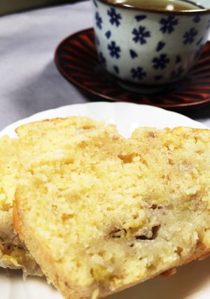バナナとおからのパウンドケーキ-レシピのメイン写真