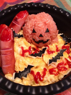 ハロウィンオムライス-レシピのメイン写真