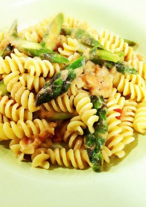 ツナとアスパラのパスタ-レシピのメイン写真