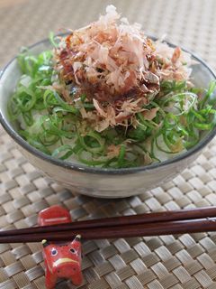 超簡単★ねぎカツオのっけご飯-レシピのメイン写真