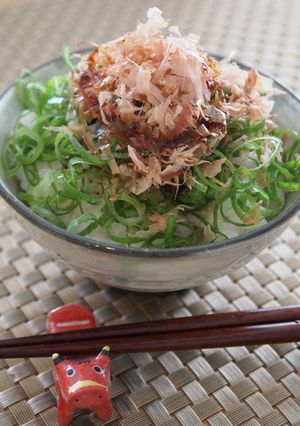 超簡単★ねぎカツオのっけご飯-レシピのメイン写真