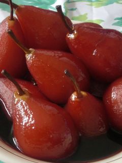 洋梨の赤ワイン煮-レシピのメイン写真
