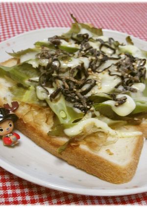 四角豆の和トースト♪-レシピのメイン写真