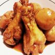 バカウケの予感?手羽元と里いものピリ辛煮