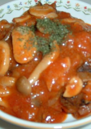トマト煮込みハンバーグ-レシピのメイン写真