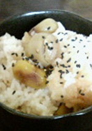 栗ご飯-レシピのメイン写真