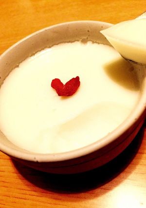 秋の薬膳☆黒糖を使った杏仁豆腐-レシピのメイン写真