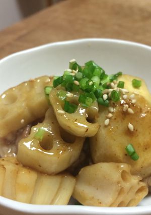 根菜の甘辛炒め-レシピのメイン写真