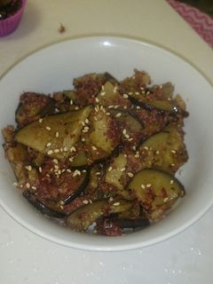 茄子のコンビーフ炒め-レシピのメイン写真